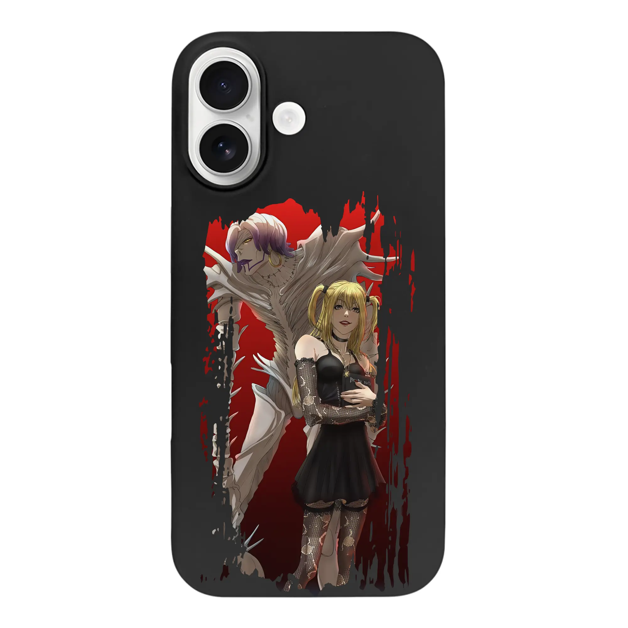 デスノート グッズ,弥海砂 - iPhone 17 シリーズ シリコンケース 薄型 耐衝撃 指紋防止 ソフトタッチカバー 精密フィット 傷防止 保護ケース iPhone 17/17 Air/17 Pro/17 Pro Max 対応